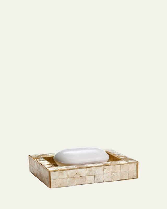 Capiz Champagne Soap Dish